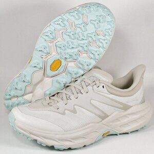 Hoka One One Speedgoat 5 Running Shoes Oat Milk Men 7.5 Women 8.5